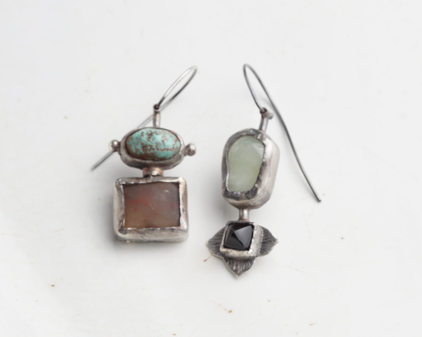 Flower & Bird Duo Earrings