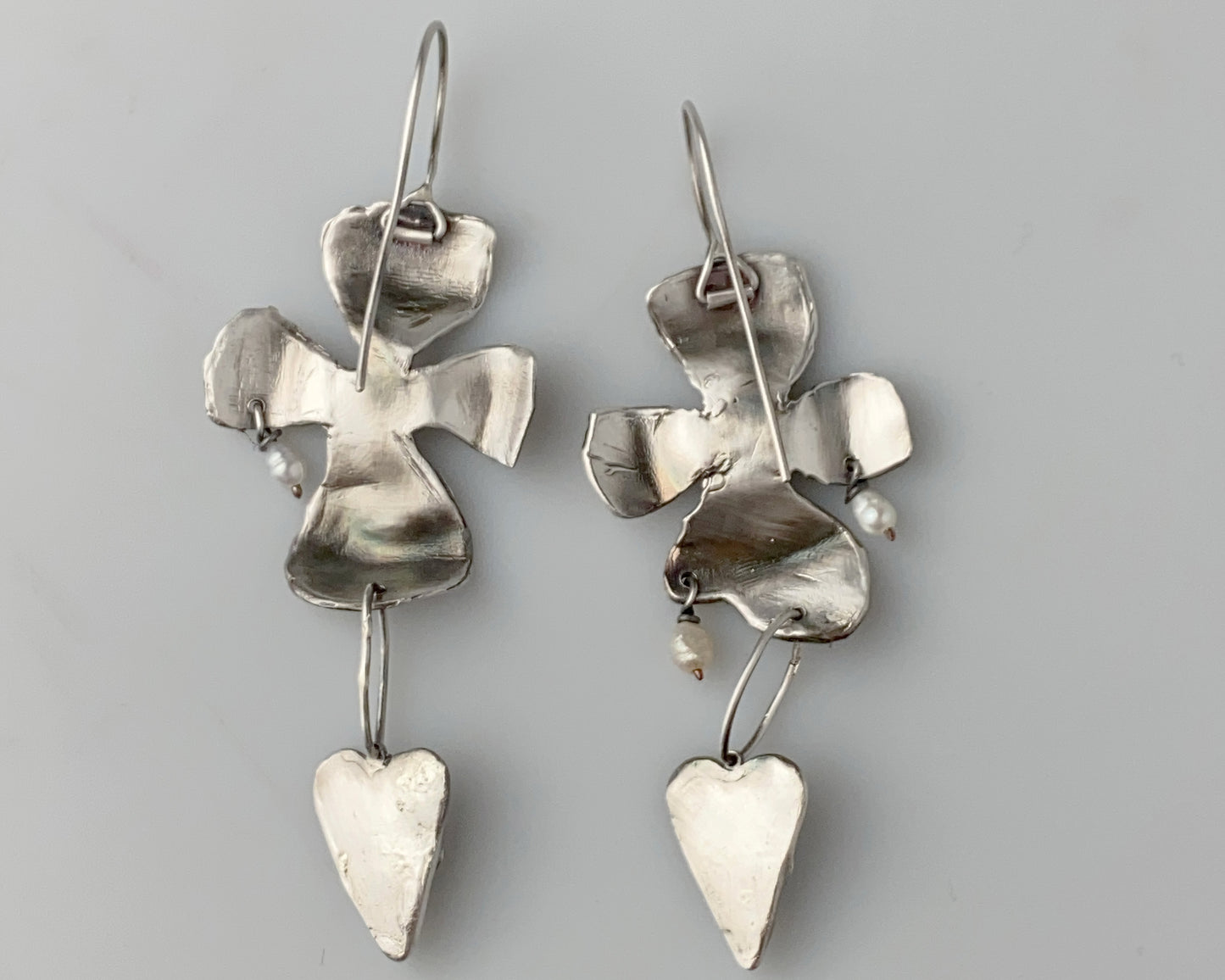 Flower Hearts Earrings