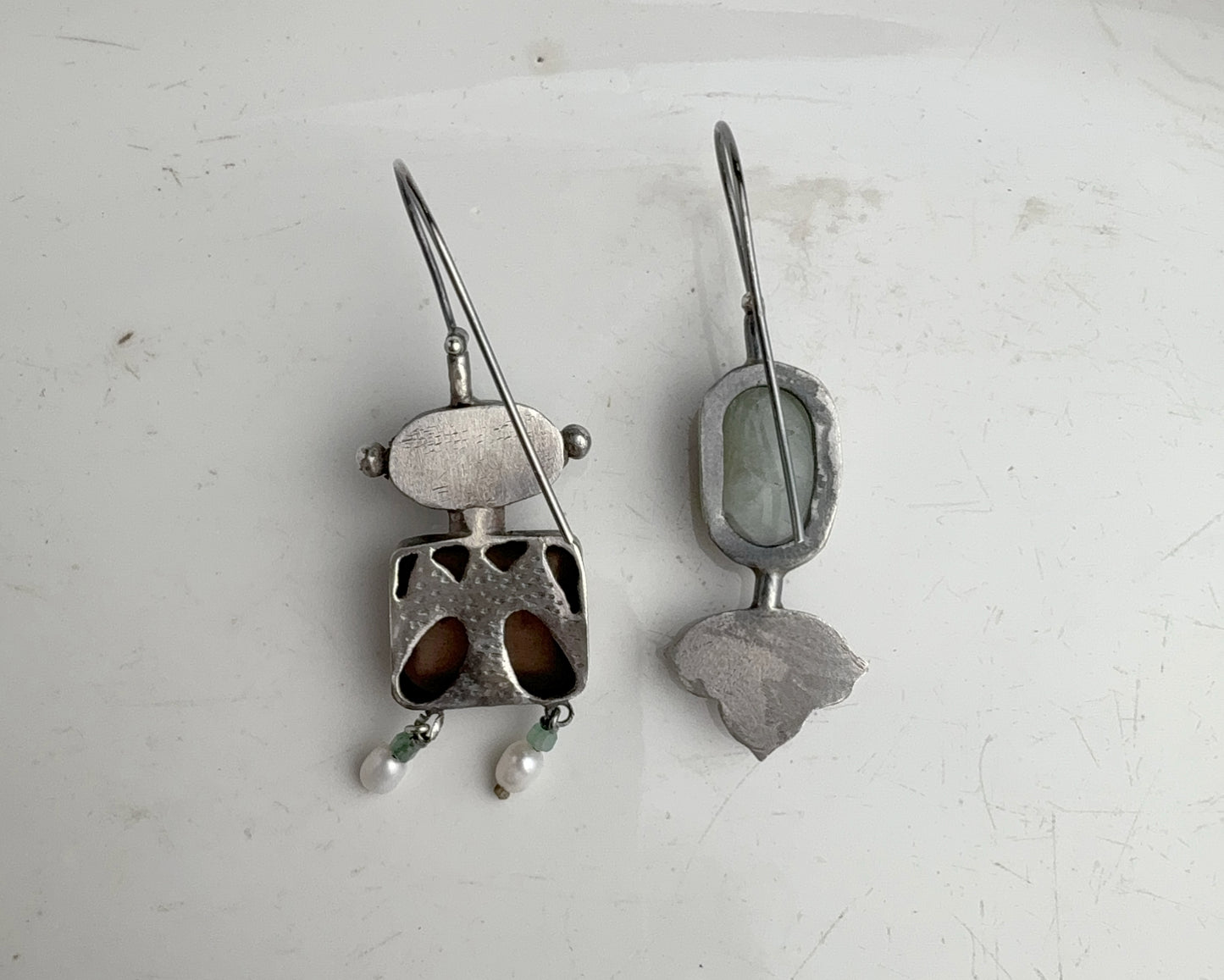 Flower & Bird Duo Earrings