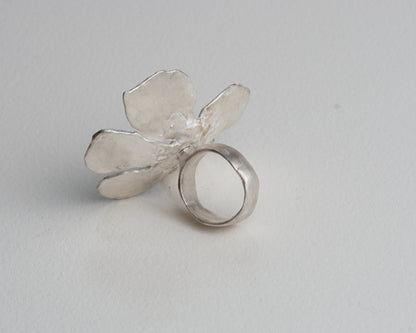 Petal & Pearl Statement Ring