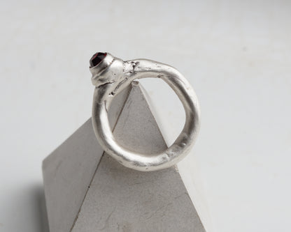 Molten Ruby Ring