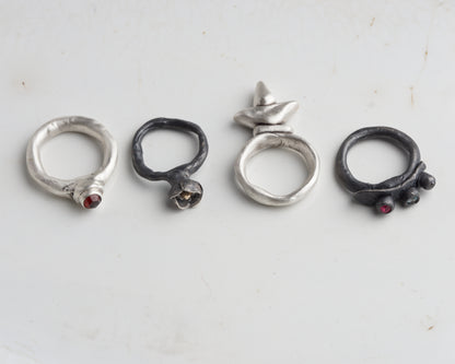 Molten Ruby Ring
