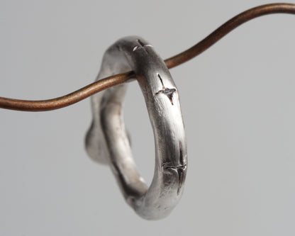 Triple Star Peridot Ring