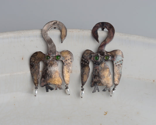 Swan Maiden Earrings