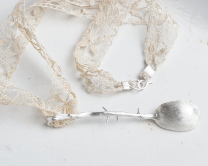 Secret Garden Spoon Pendant necklace