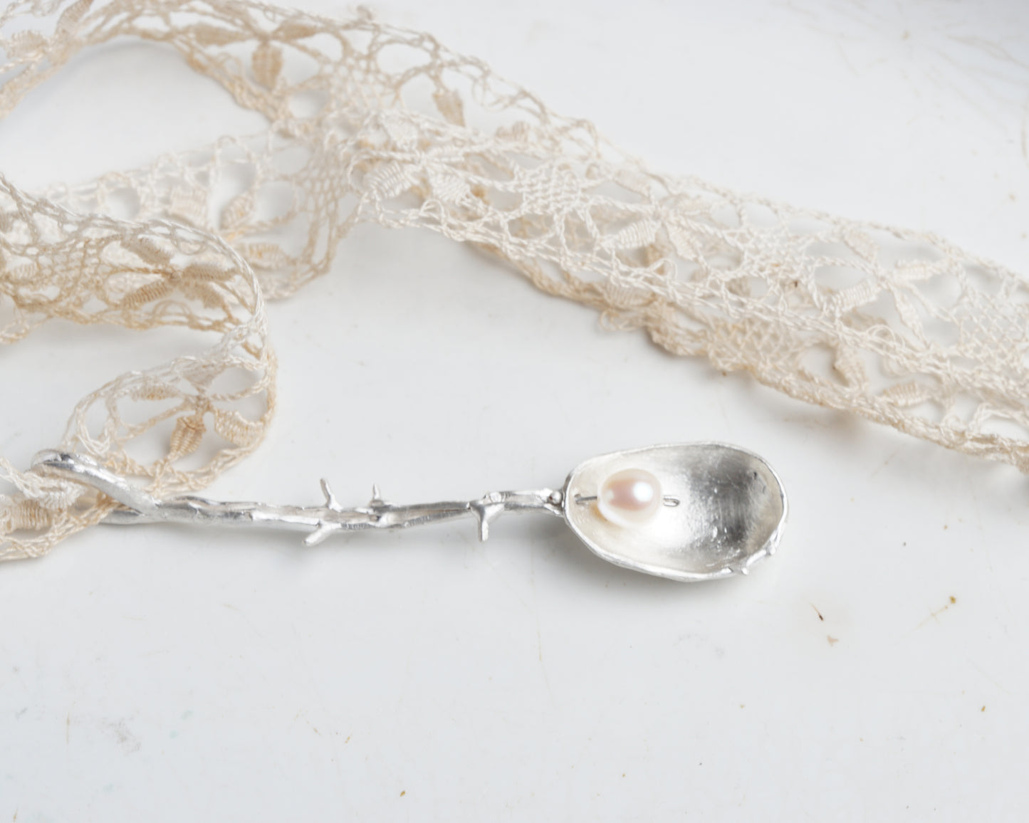 Secret Garden Spoon Pendant necklace