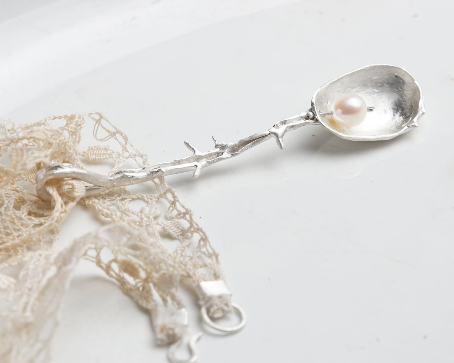 Secret Garden Spoon Pendant necklace