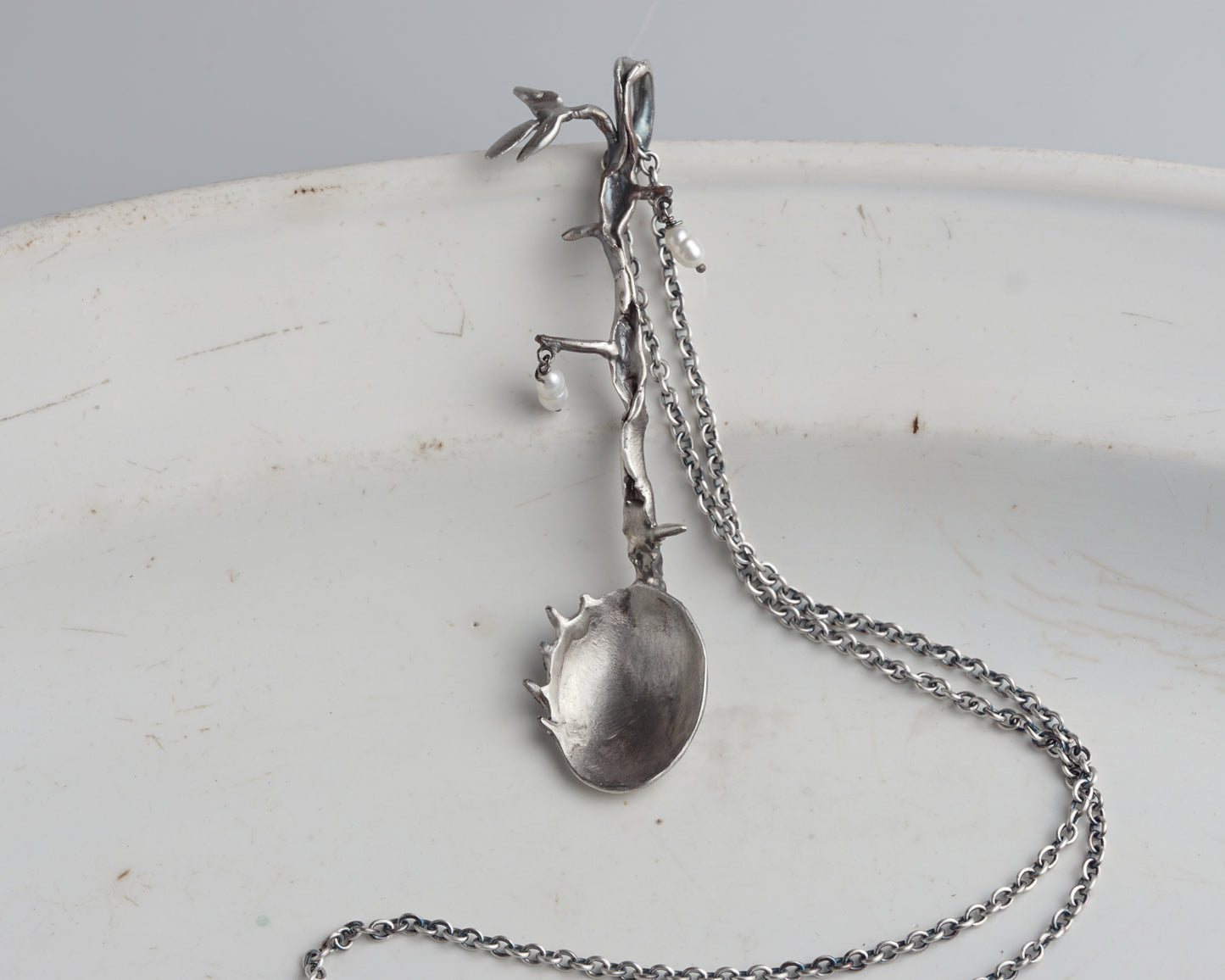 Secret Garden Spoon Pendant necklace No2