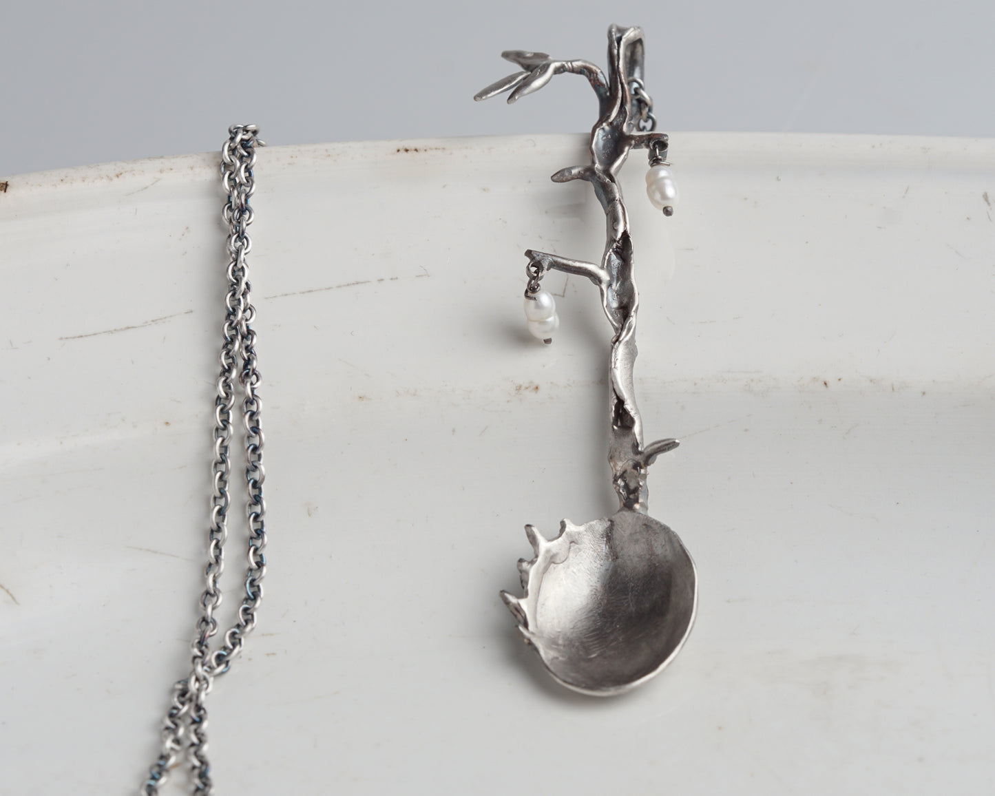 Secret Garden Spoon Pendant necklace No2