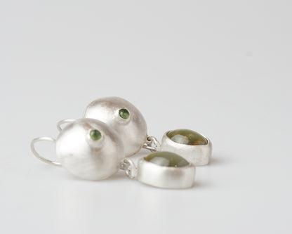 Verdan eye earrings