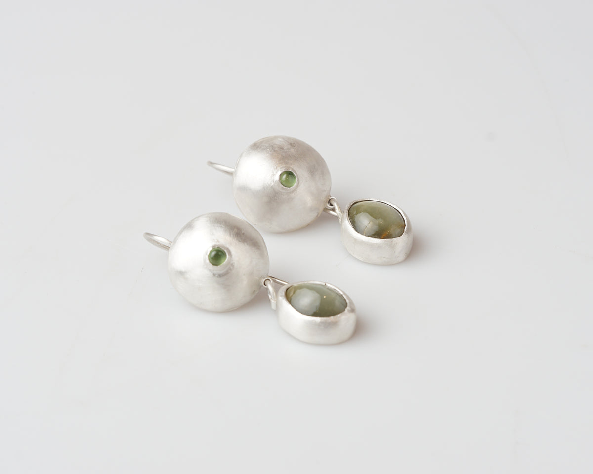 Verdan eye earrings