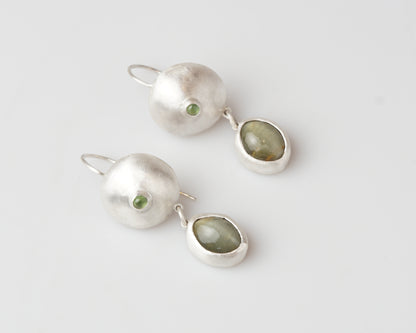 Verdan eye earrings