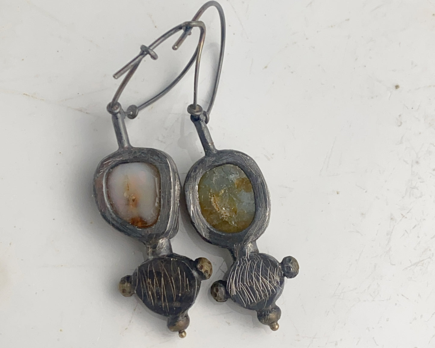 Fire & Ocean Artisan Earrings