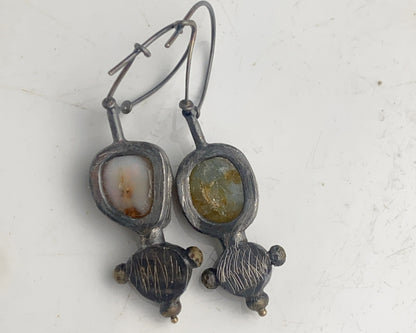 Fire & Ocean Artisan Earrings