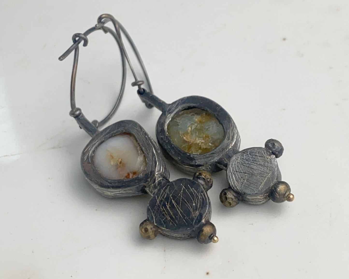 Fire & Ocean Artisan Earrings
