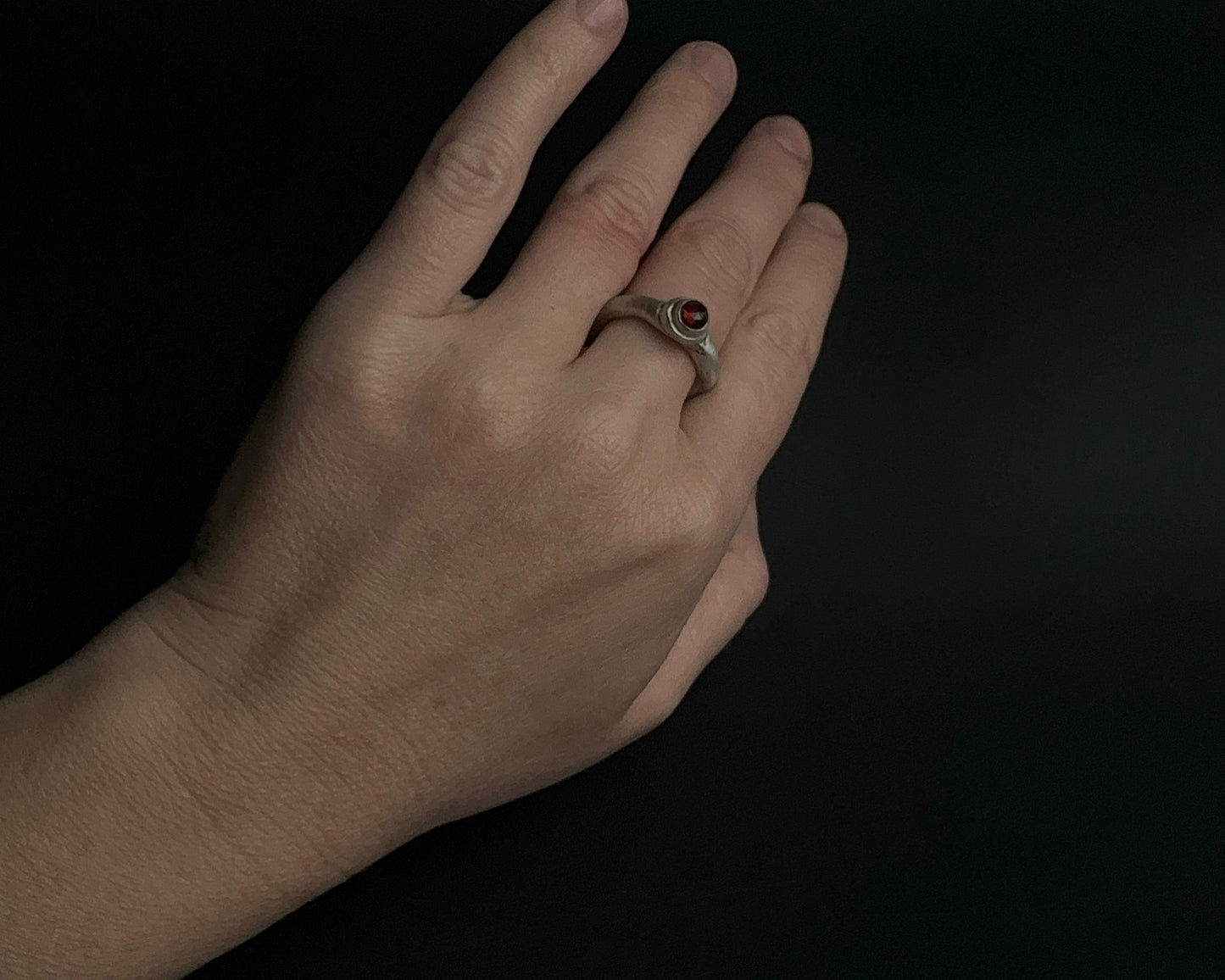 Molten Ruby Ring