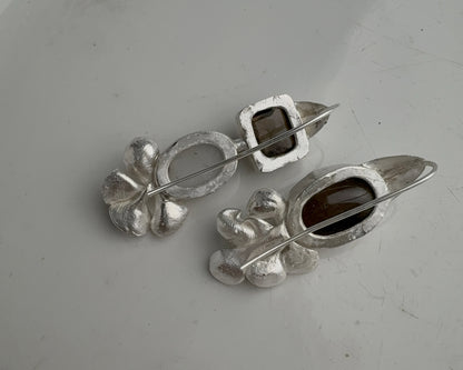 Smoky Balance Earrings