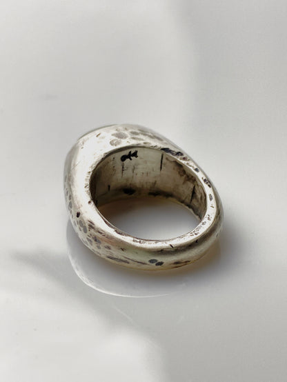 Massiver Labradorit Ring